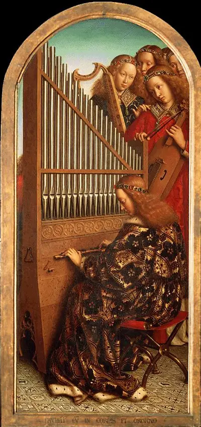 Music Making Angels Jan van Eyck